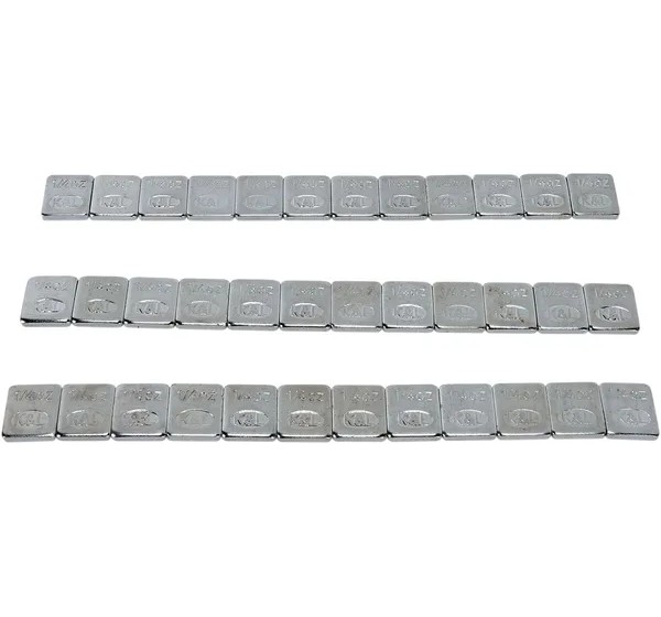 K&L SUPPLY Montagematerial & Zubehör - STEEL STICK-ON SILVER 360