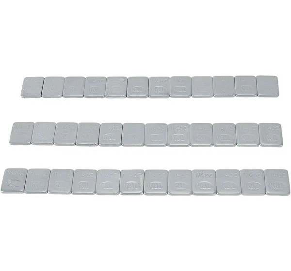 K&L SUPPLY Montagematerial & Zubehör - STEEL STICK-ON SILVER 36