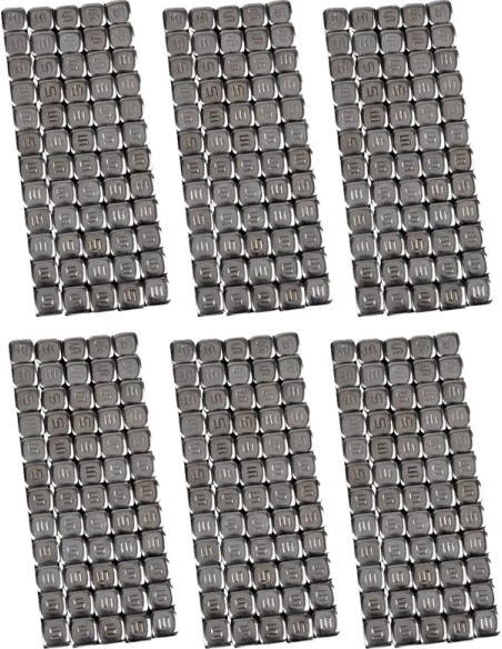 K&L SUPPLY Montagematerial & Zubehör - STEEL STICK-ON 5G CHR