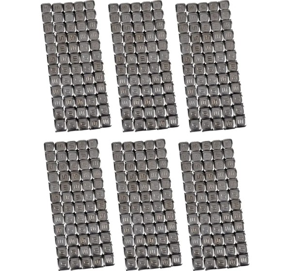 K&L SUPPLY Montagematerial & Zubehör - STEEL STICK-ON 5G CHR