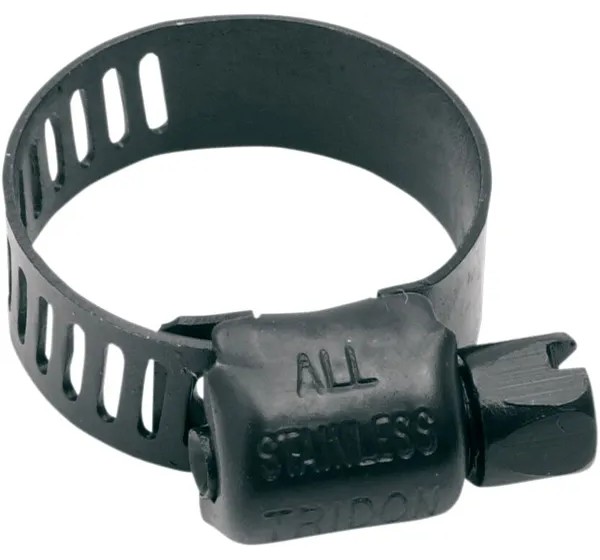 JAGG OIL COOLERS Schmiersystem - HOSE CLAMPS UNIV BLK 10PK