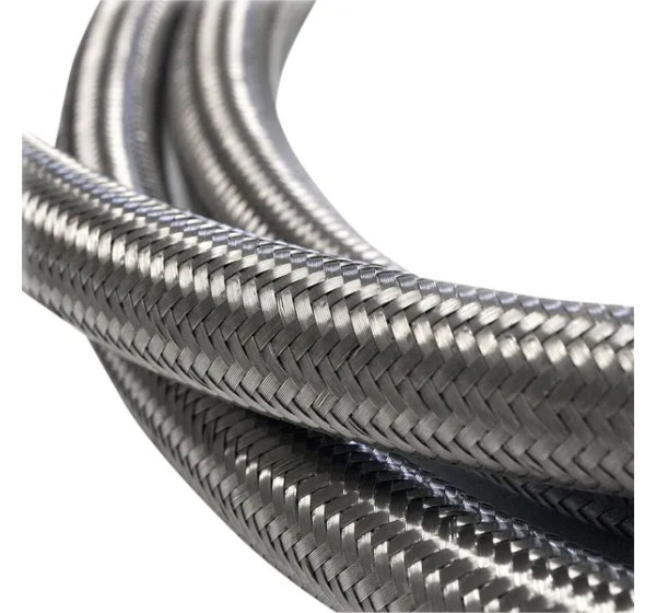 JAGG OIL COOLERS Schmiersystem - HOSE SS BRAID 10FT