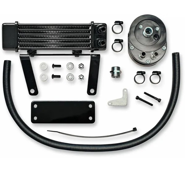 JAGG OIL COOLERS Kühlsysteme für Harley Davidson FLSTC 1450 2000-2006