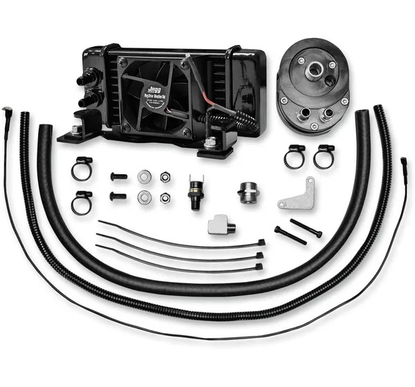 JAGG OIL COOLERS Kühlsysteme für Harley Davidson FLHR 1450 1999-2006