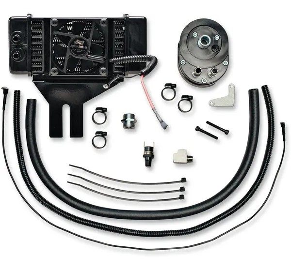 JAGG OIL COOLERS Kühlsysteme für Harley Davidson FXD 1450 1999-2005