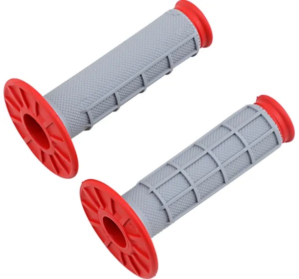 RENTHAL Griffe - GRIP D/C 1/2 WAFFLE RED