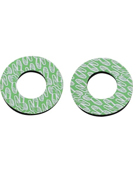 RENTHAL Griffe - GRIP DONUTZ WHT/GRN
