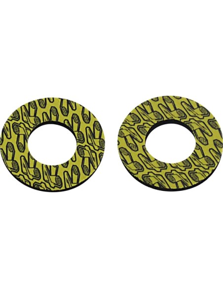 RENTHAL Griffe - GRIP DONUTZ BLK/YELL
