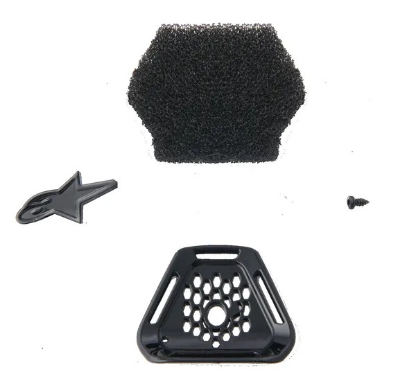 ALPINESTARS(MX) Ersatzteile - CHIN VENT S-M10 BLACK