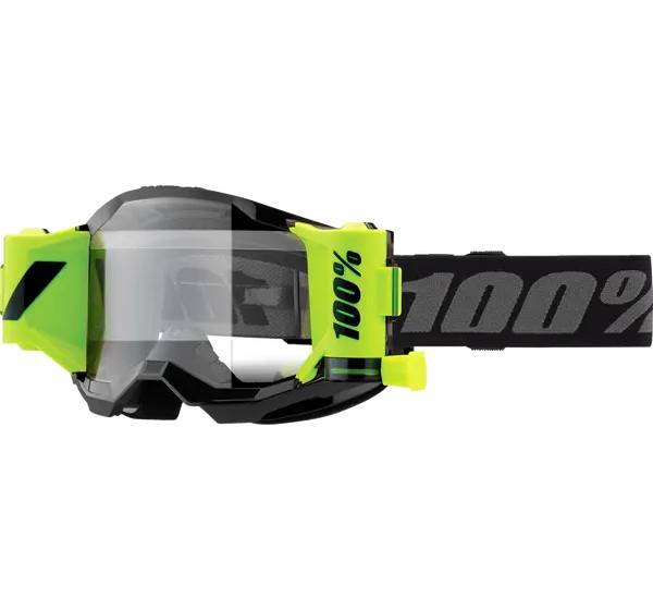 100% Motorradbrillen - GOGGLE STRATA 2 FORECAST BLACK