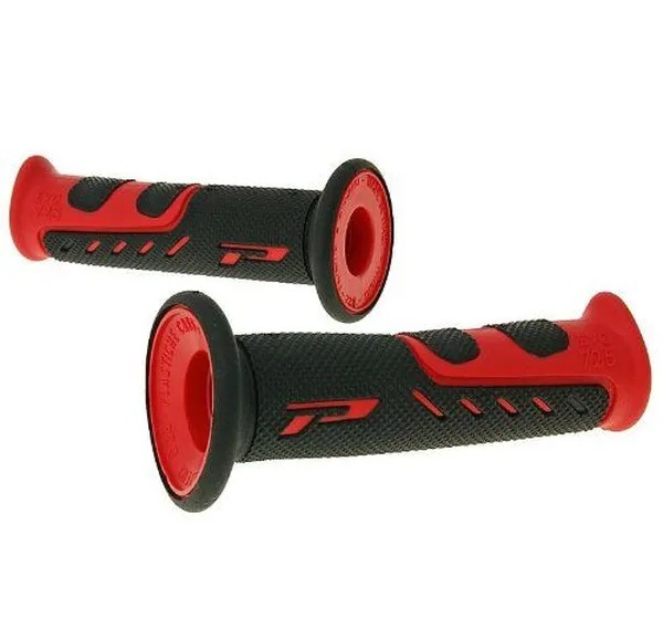 PRO GRIP Griffe - GRIPS725 BK/RD OPEN ENDS