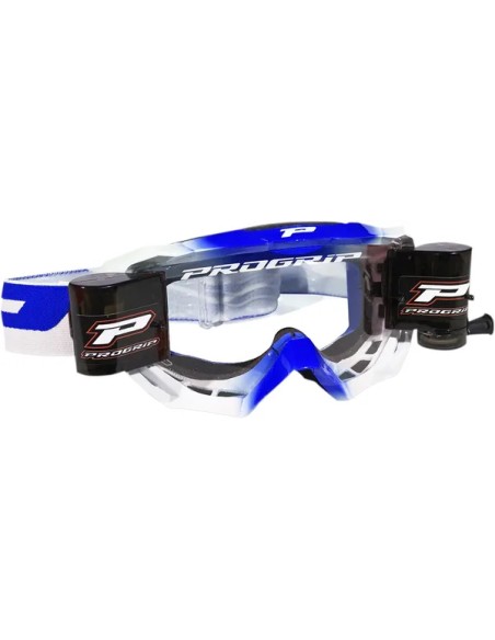 PRO GRIP Motorradbrillen - GOGGLES VENOM ROLL OFF BLUE