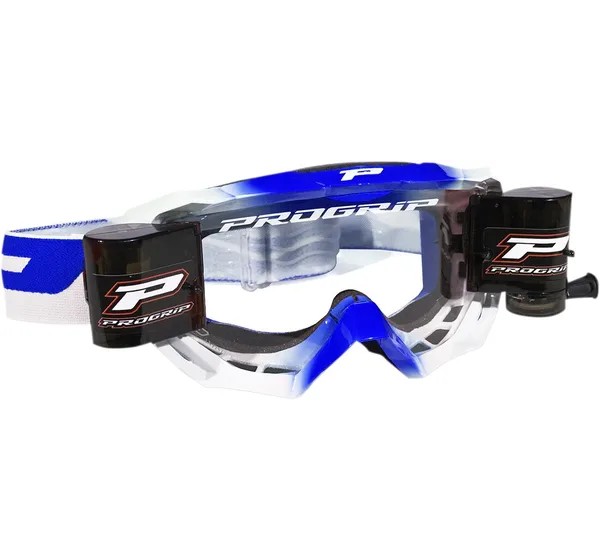 PRO GRIP Motorradbrillen - GOGGLES VENOM ROLL OFF BLUE