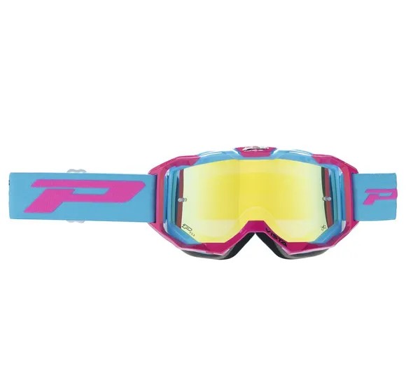 PRO GRIP Motorradbrillen - GOGGLE PRO GRIP VISTA FUXIA-LI