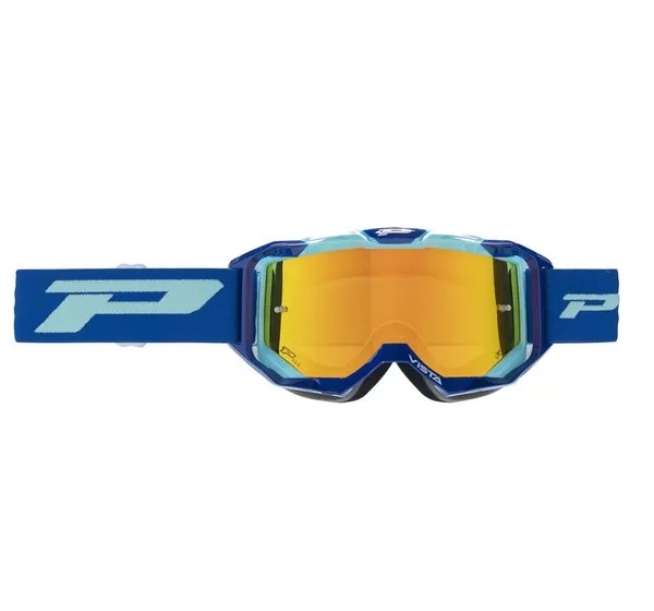 PRO GRIP Motorradbrillen - GOGGLE PRO GRIP VISTA BLUE-TUR