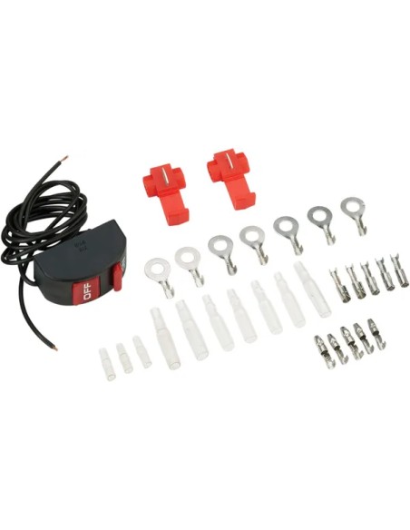 MOOSE OFFROAD HARD-PARTS Montagematerial & Zubehör - SWITCH ON/OFF FLAT MOUNT