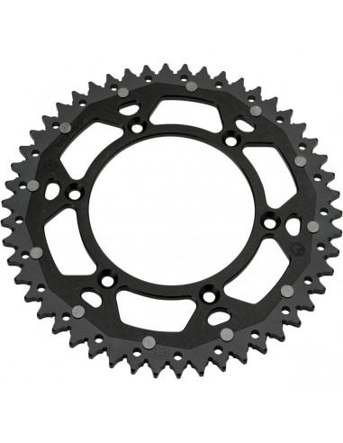 MOOSE RACING HINTERES KETTENRAD / 48 ZÄHNE / 520 TEILUNG / SCHWARZ/NATUR / ALUMINIUM/STAHL MOOSE RACING HINTERES KETTENRAD / 48 ZÄHNE / 520 TEILUNG / SCHWARZ/NATUR / ALUMINIUM/STAHL