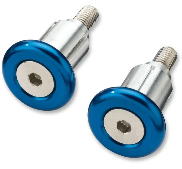 MOOSE OFFROAD HARD-PARTS Stummellenker & Lenkerenden - BAR END MOOSE BLUE