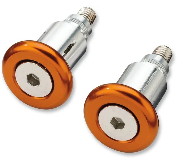 MOOSE OFFROAD HARD-PARTS Stummellenker & Lenkerenden - BAR END MOOSE ORANGE