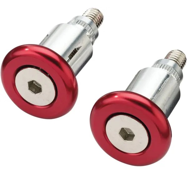MOOSE OFFROAD HARD-PARTS Stummellenker & Lenkerenden - BAR END MOOSE RED