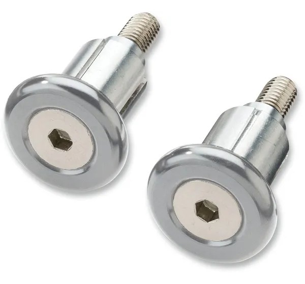 MOOSE OFFROAD HARD-PARTS Stummellenker & Lenkerenden - BAR END MOOSE SILVER