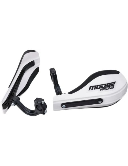 MOOSE OFFROAD HARD-PARTS Handprotektoren - HANDGUARD ROOST2 MSE WHT