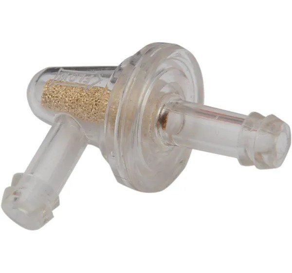 MOOSE OFFROAD HARD-PARTS Benzinfilter - FUEL FILTER 1/4 90 DEG