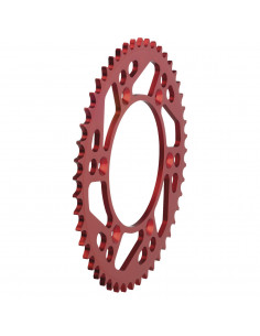 MOOSE RACING HINTERES KETTENRAD / 42 ZÄHNE / 520 TEILUNG / ROT / ALUMINIUM