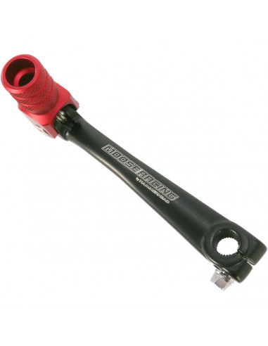 MOOSE RACING SCHALTHEBEL KLAPPBAR GESCHMIEDETES ALUMINIUM ROT MOOSE RACING SCHALTHEBEL KLAPPBAR GESCHMIEDETES ALUMINIUM ROT