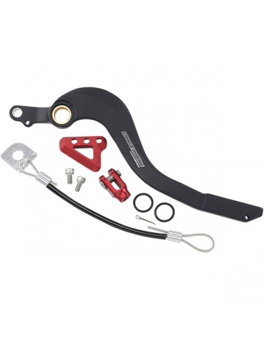 MOOSE RACING Bremspedal STAHL ROT MOOSE RACING Bremspedal STAHL ROT