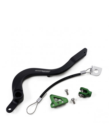 MOOSE RACING Bremspedal STAHL GRÜN MOOSE RACING Bremspedal STAHL GRÜN