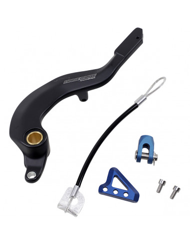 MOOSE RACING Bremspedal STAHL BLAU Bild 2 MOOSE RACING Bremspedal STAHL BLAU Bild 2