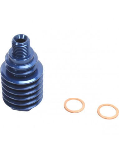 MOOSE RACING HINTERER BREMSSATTELKÜHLER ALUMINIUM BLAU Bild 2 MOOSE RACING HINTERER BREMSSATTELKÜHLER ALUMINIUM BLAU Bild 2