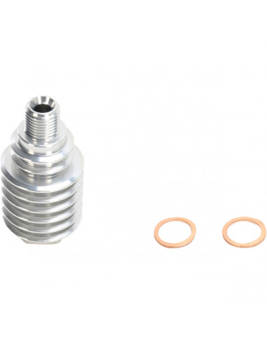 MOOSE RACING HINTERER BREMSSATTELKÜHLER ALUMINIUM SILBER Bild 2 MOOSE RACING HINTERER BREMSSATTELKÜHLER ALUMINIUM SILBER Bild 2