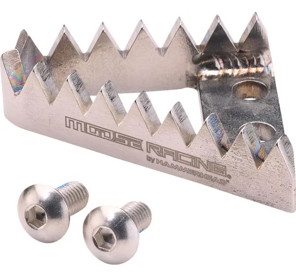 MOOSE OFFROAD HARD-PARTS Bremspedale - TITANIUM REAR BRAKE PEDAL TIP