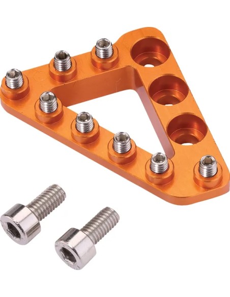 MOOSE OFFROAD HARD-PARTS Bremspedale - LARGE ALUM REAR BRAKE TIP ORAN
