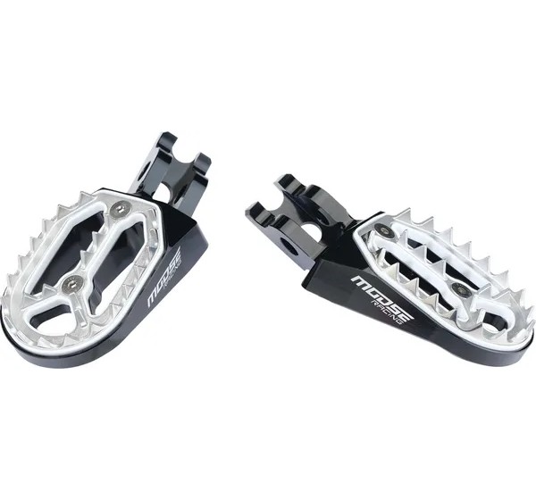 MOOSE OFFROAD HARD-PARTS Fußrasten für HONDA CRF 450 R 2002-2023