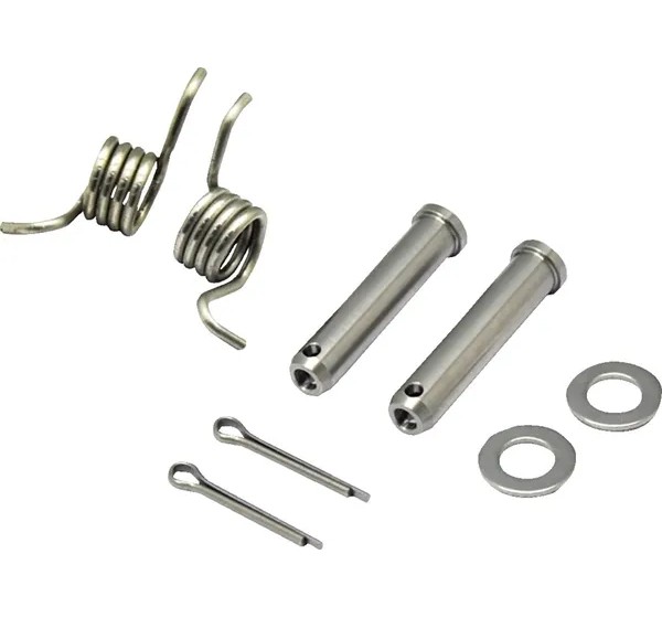 MOOSE OFFROAD HARD-PARTS Fußrasten - FOOTPEG PIN & SPRING KIT