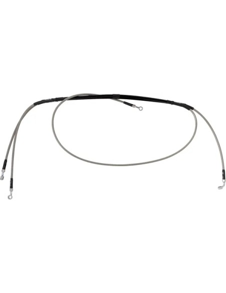 MOOSE OFFROAD HARD-PARTS Brems- & Kupplungsleitungen - Stainless Steel Braided Brake