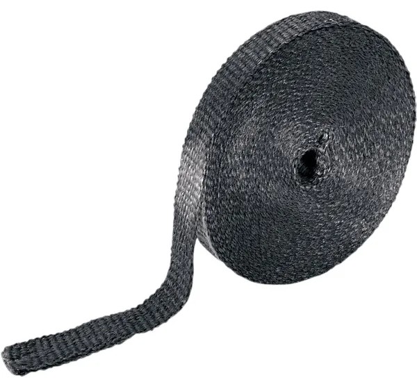 MOOSE OFFROAD HARD-PARTS Hitzeschilde - WRAP EXHAUST-BLK 1X 50'