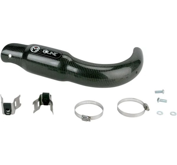 MOOSE OFFROAD HARD-PARTS Hitzeschilde für YAMAHA WR 450 F 2007-2015