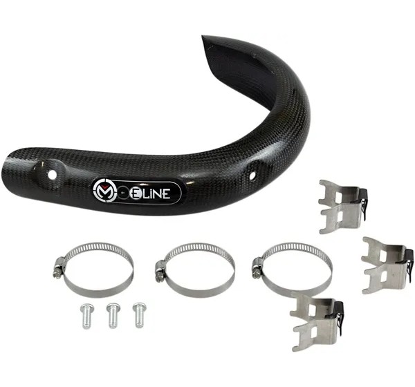 MOOSE OFFROAD HARD-PARTS Hitzeschilde für BETA RR 350 EFI 2015-2022