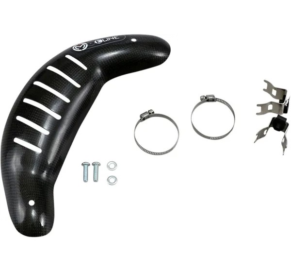 MOOSE OFFROAD HARD-PARTS Hitzeschilde für GAS GAS EX 450 F 2021-2023