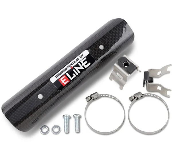 MOOSE OFFROAD HARD-PARTS Hitzeschilde - GUARD PIPE 4 STRK UNI-8
