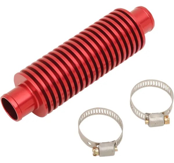 MOOSE OFFROAD HARD-PARTS Kühlsysteme - COOLER IN LINE MSE RED