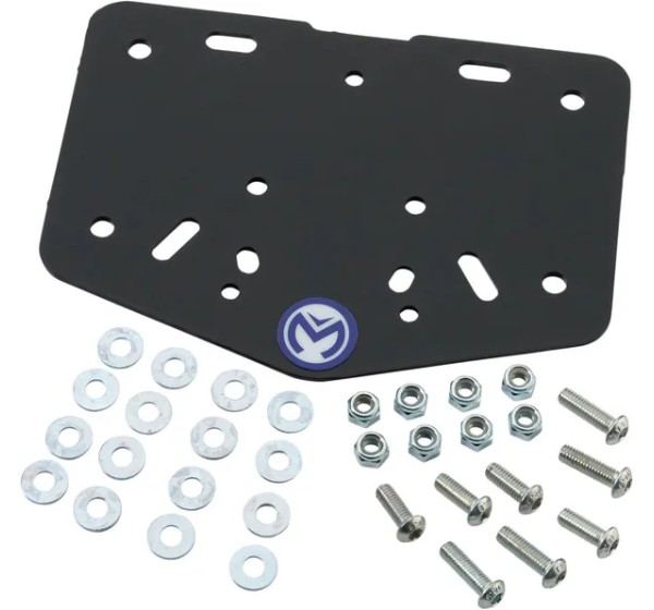 MOOSE OFFROAD HARD-PARTS Kennzeichen - LICENSE PLATE HOLDER