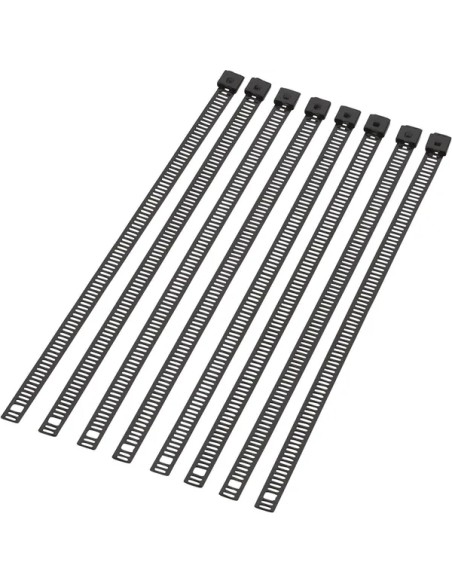 MOOSE OFFROAD HARD-PARTS Montagematerial & Zubehör - CABLE TIE BLACK 8 8PK