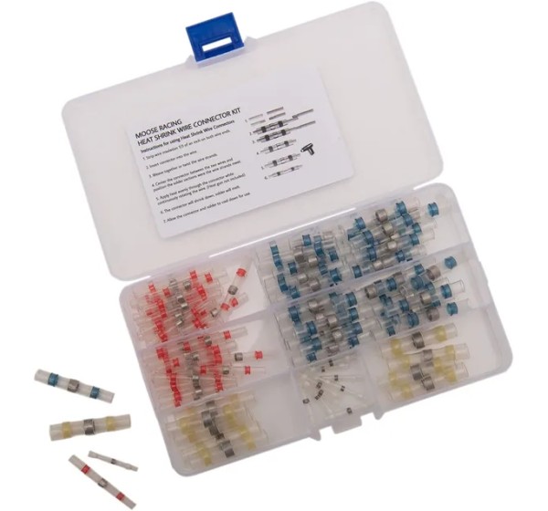 MOOSE OFFROAD HARD-PARTS Kabel & Schalter - CONNECTORS WIRE 100PC MSE