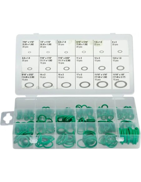 MOOSE OFFROAD HARD-PARTS Montagematerial & Zubehör - O-RING SAE & METRIC 270PC