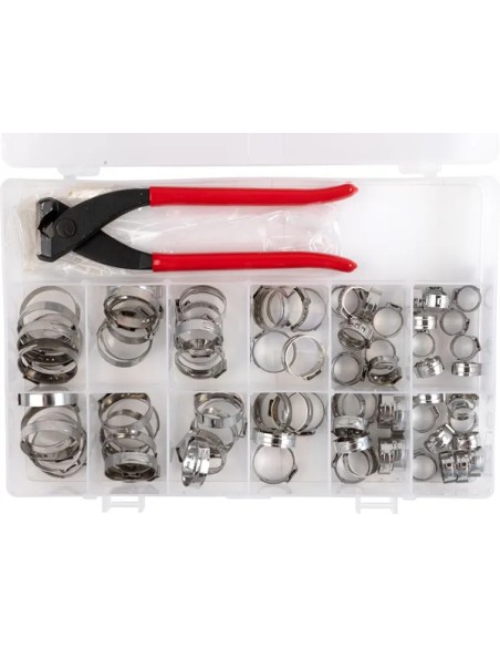 MOOSE OFFROAD HARD-PARTS Montagematerial & Zubehör - KIT EAR CLAMP ASSORTMENT W JAW